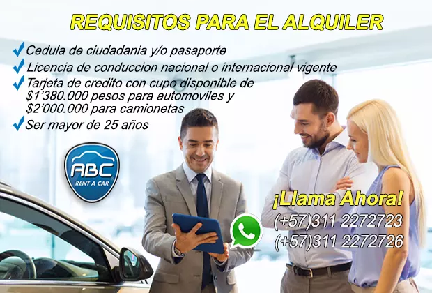 Términos y condiciones en el Alquiler de Carros en Bogotá